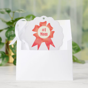 Dankeschön Nummer Eins Mama Gewinner Preisband Ornament Karte