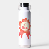 Dankeschön Nummer Eins Mama Gewinner Preisband Trinkflasche (Vorne)