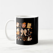 Dankeschön Nurse Fall Stethoscope Coquette Bow Dan Kaffeetasse (Links)