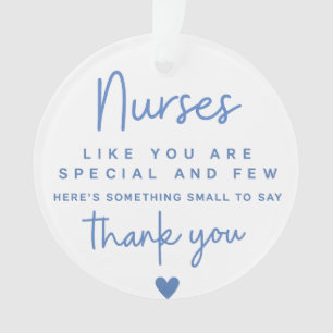 Dankeschön-Pflegegeschenk – Krankenschwestern wie  Ornament