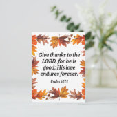 Dankeschön Postcard Postkarte (Stehend Vorderseite)