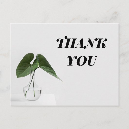 Dankeschön Postkarte (Vorderseite)