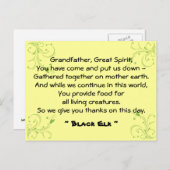 Dankeschön Postkarte (Vorne/Hinten)