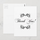 Dankeschön! Postkarte (Vorne/Hinten)