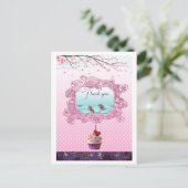 Dankeschön-Postkarte Postkarte (Stehend Vorderseite)