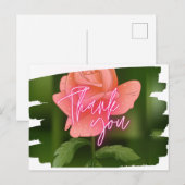 Dankeschön-Postkarte Postkarte (Vorne/Hinten)