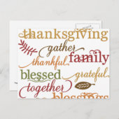 Dankeschön Postkarten (Vorne/Hinten)