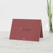 Dankeschön Scrapbook Karte (Rückseite)