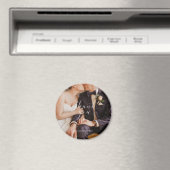 Dankeschön-Skript Hochzeitsfoto Magnet (In Situ (Geschirrspüler))