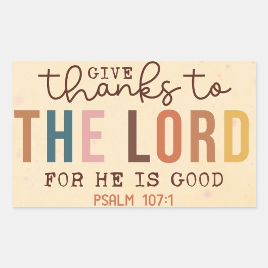 Dankeschön Sticker (Vorderseite)