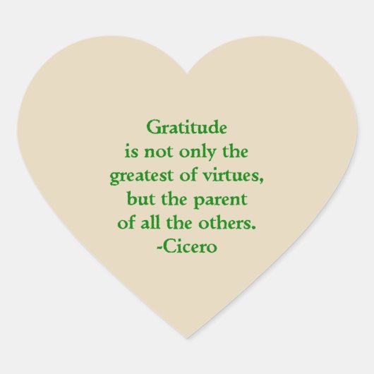 Dankeschön-Stickers Herz-Aufkleber (Vorderseite)