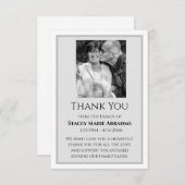 Dankeschön, Sympathiekarte, Loss Dankeschön-Karte Dankeskarte (Vorne/Hinten)