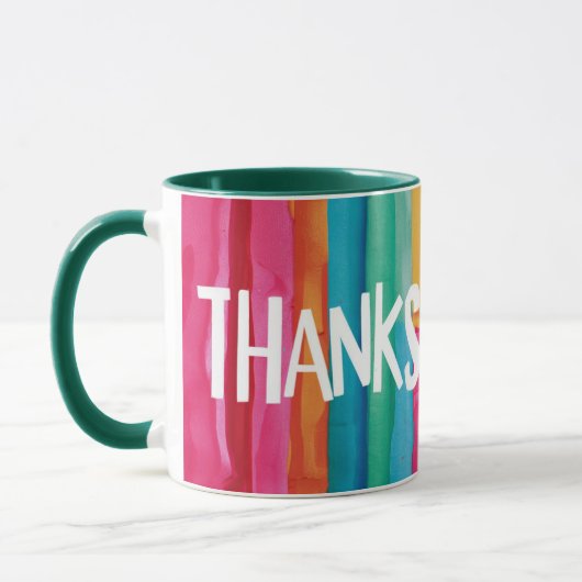 Dankeschön-Tasse Tasse (Links)