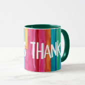 Dankeschön-Tasse Tasse (VorderseiteRechts)