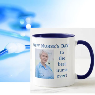 Dankeschön! Tasse zum Foto der Krankenschwester