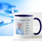 Dankeschön! Tasse zum Foto der Krankenschwester