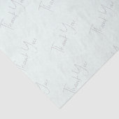 Dankeschön-Text Geschäft Tissue-Papier Mint Seidenpapier (Detail)