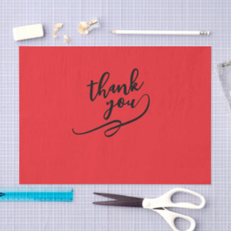 Dankeschön-Tissue-Papier Seidenpapier