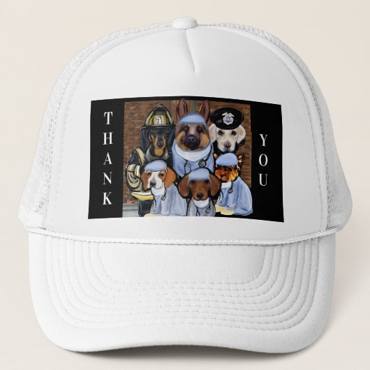 Dankeschön Truckerkappe (Vorderseite)