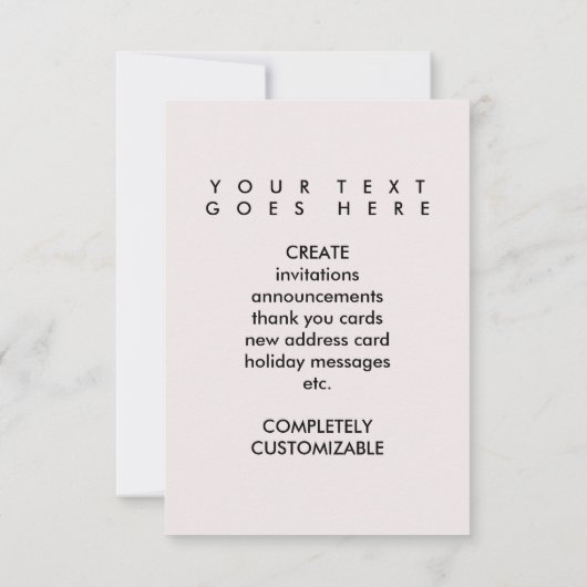 Dankeschön Türmatte Foto Einladung (Rückseite)