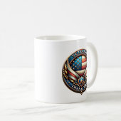 Dankeschön US-Veteranen-Appreciation Kaffeetasse (VorderseiteRechts)