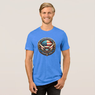 Dankeschön US-Veteranen-Appreciation Tri-Blend Shirt