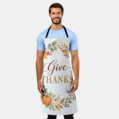 Dankeschön Wasserfarben Herbst  Schürze (Getragen)