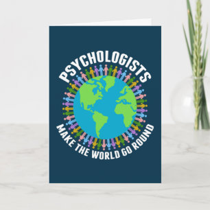Dankeschön-Zitat für Psychologen als Inspiration Karte