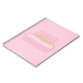 Dankeschön-Zitat-Wanddekor Notizblock (Linke Seite)