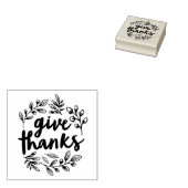 Dankeschreibung Gummistempel (Stempel)