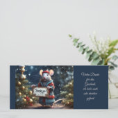 Dankesgrüße von der kleinen Ratte (Stehend Vorderseite)