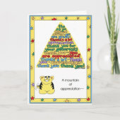 Dankeskarte (Vorderseite)