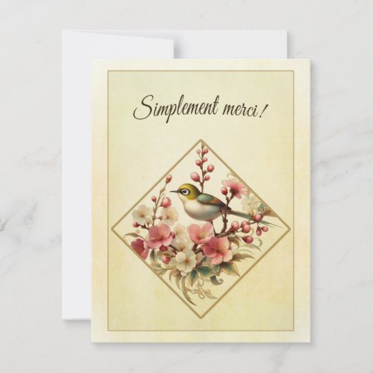 Dankeskarte (Vorderseite)