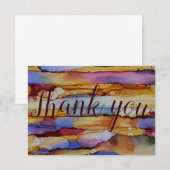 Dankeskarte (Vorne/Hinten)