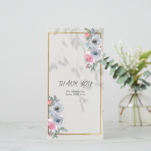 DANKESKARTE (Stehend Vorderseite)