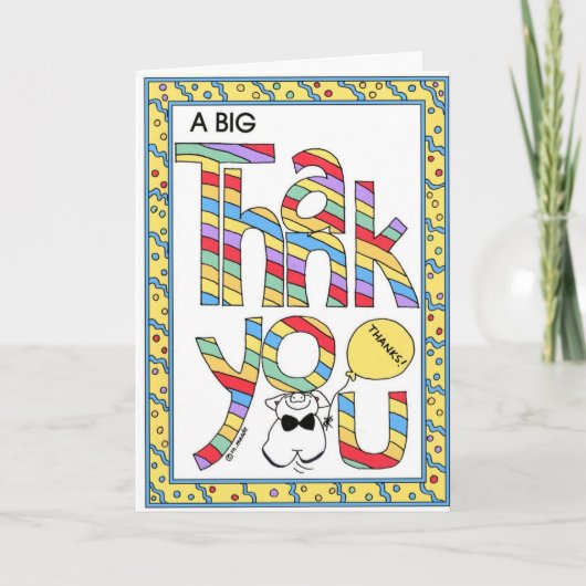 Dankeskarte (Vorderseite)