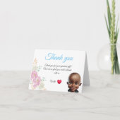 Dankeskarte Baby (Vorderseite)