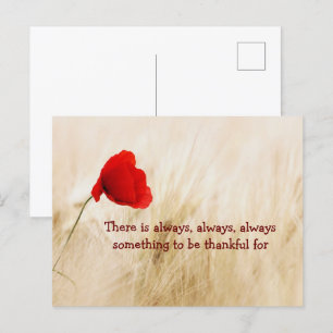 Dankeskarte Postkarte
