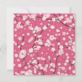 Dankeskarte: SAKURA CHERRY BLOSSOMS Dankeskarte (Vorderseite)