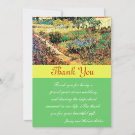 Dankeskarte. Vincent van Gogh Dankeskarte