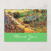 Dankeskarte. Vincent van Gogh Postkarte (Vorderseite)