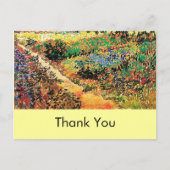 Dankeskarte. Vincent van Gogh Postkarte (Vorderseite)