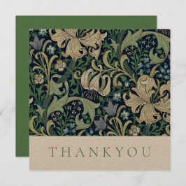 Dankeskarte: WILLIAM MORRIS : HONEYSUCKLE Dankeskarte