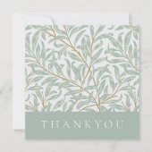 Dankeskarte: WILLIAM MORRIS : WILLOW DESIGN Dankeskarte (Vorderseite)
