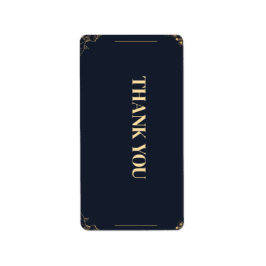 Dankeskarten Adressaufkleber