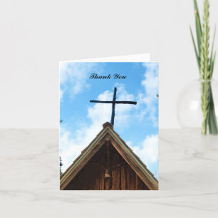 Dankeskarten, Alte Kirche, Leer Innen Dankeskarte