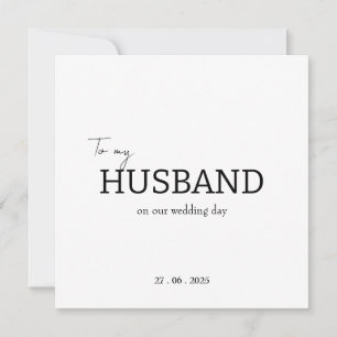 Dankeskarten an meinen Mann zum Hochzeitstag Dankeskarte