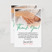 Dankeskarten Dankeskarte (Vorne/Hinten)