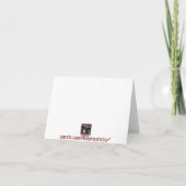 Dankeskarten Dankeskarte (Rückseite)