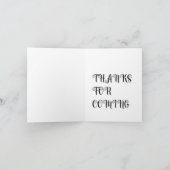 Dankeskarten Dankeskarte (Innenseite)